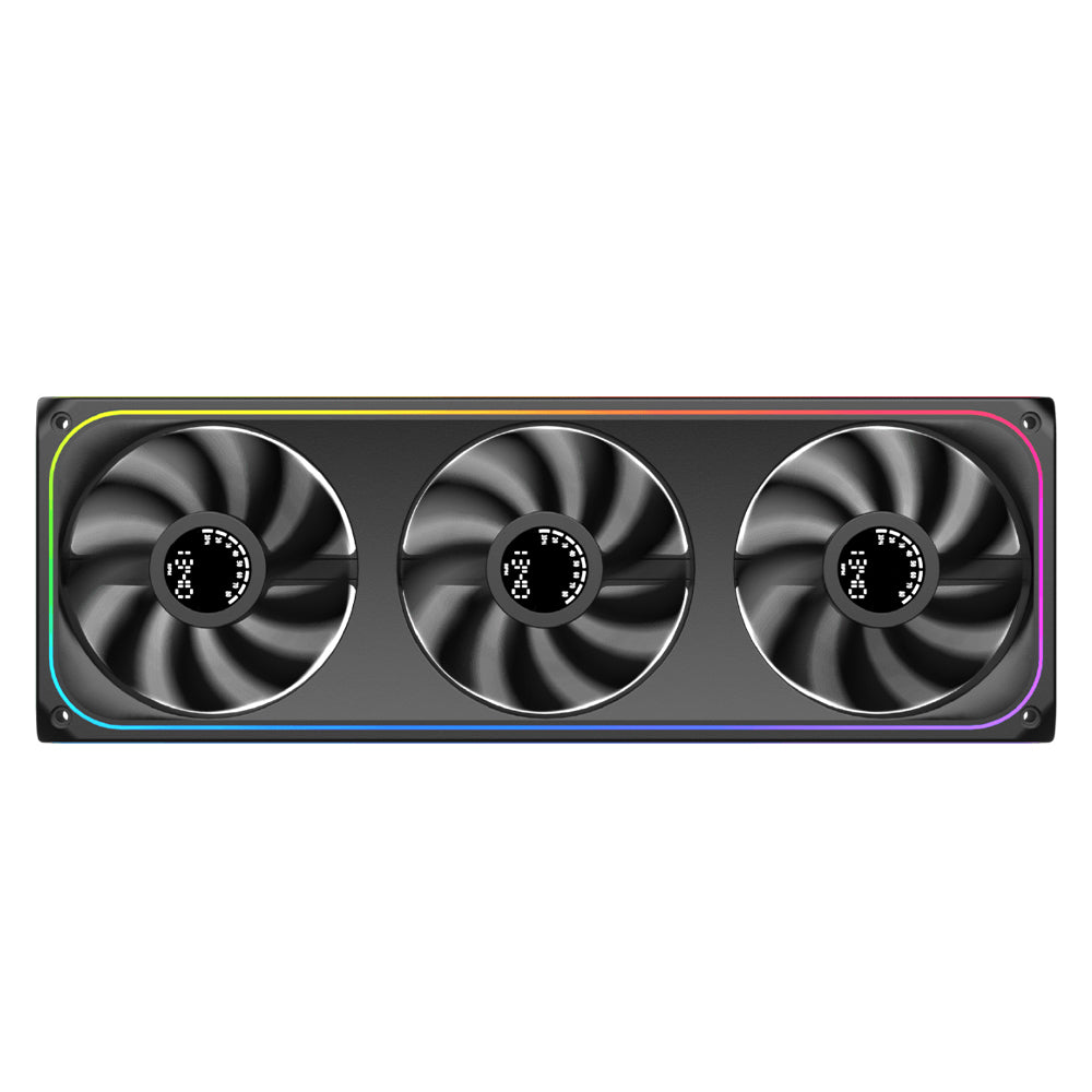Xigmatek Aero DGT 360 Digital LCD Triple Case Fan Kit