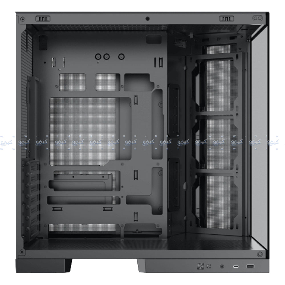 كيس سوبر تاور زيجماتيك ARGB جيمنج Aqua 7 - اسود