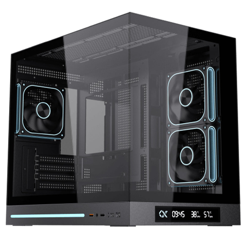 كيس ميكرو تاور زيجماتيك ARGB جيمنج Cloud M DGT 3AF LCD