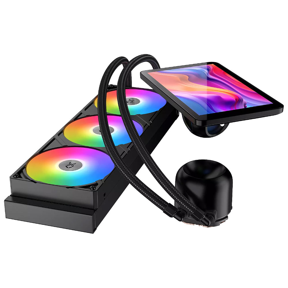 Xigmatek Connect Pro 360 Magnetic LCD ARGB AIO CPU Liquid Cooler