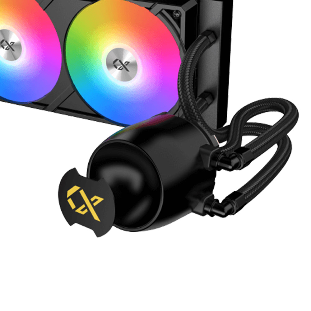 Xigmatek Connect Pro 360 Magnetic LCD ARGB AIO CPU Liquid Cooler