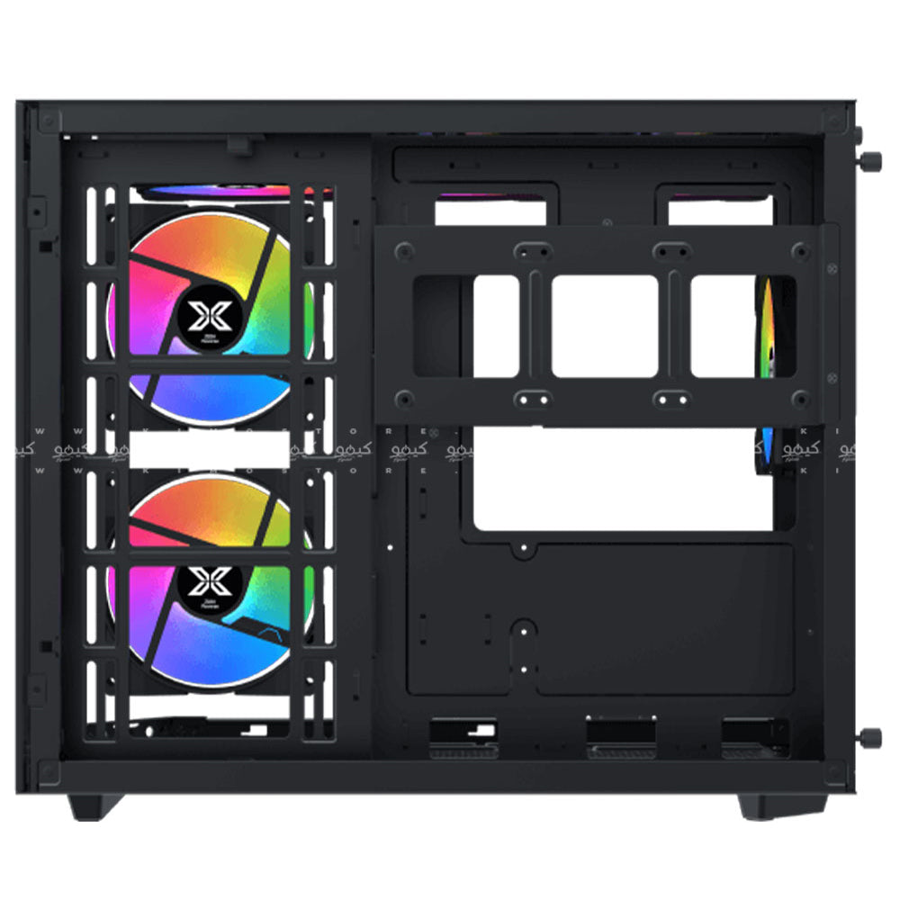 Xigmatek Cubi M ARGB Gaming Mid Tower Case + X-Power 80 Plus White Power Supply 600W