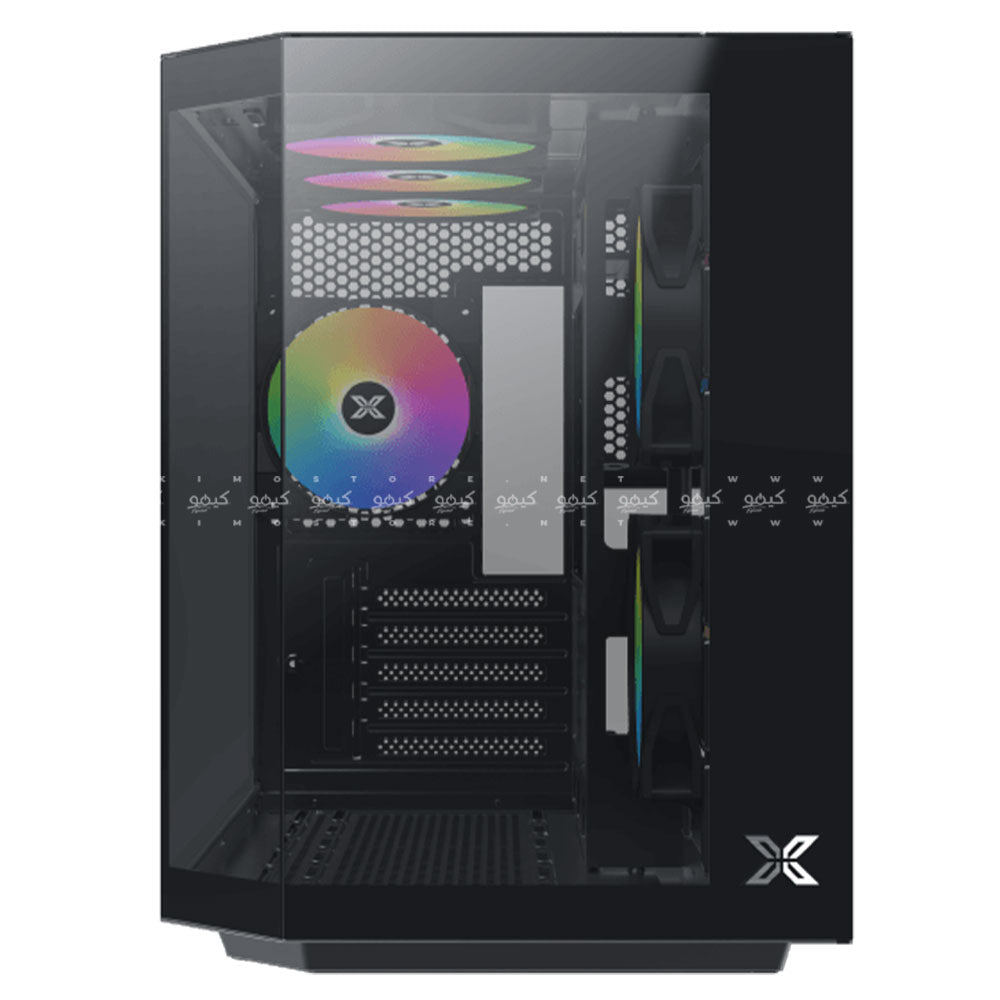 Xigmatek Cubi M ARGB Gaming Mid Tower Case + X-Power 80 Plus White