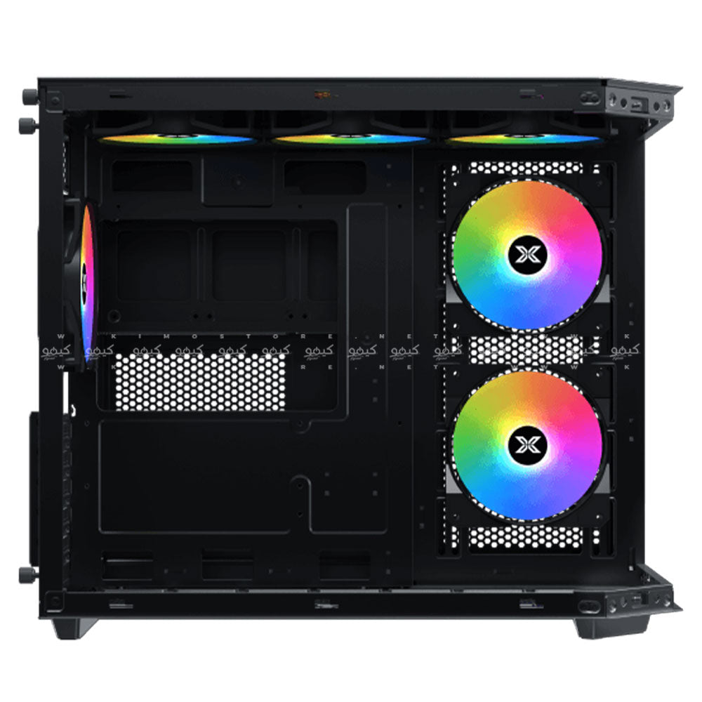 كيس ميد تاور زيجماتيك ARGB جيمنج Cubi M + باور سبلاي 80 بلس أبيض 600 وات X-Power