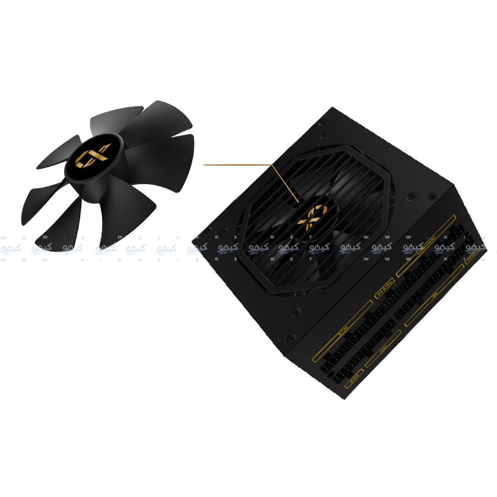 باور سبلاي زيجماتيك 80 بلس ذهبي 1100 وات Fury Full Modular