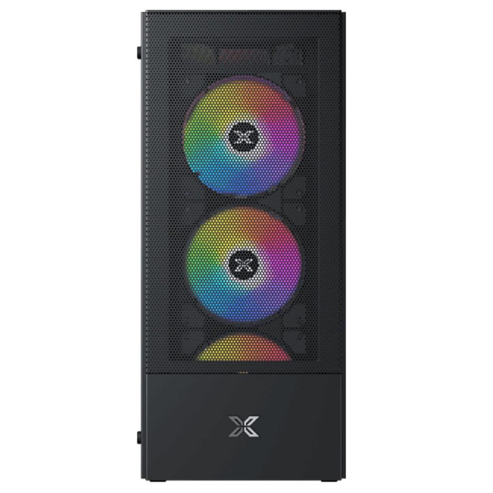 كيس ميد تاور زيجماتيك ARGB جيمنج Hero II Air + باور سبلاي 80 بلس برونز 750 وات Asgard (أوبن بوكس)