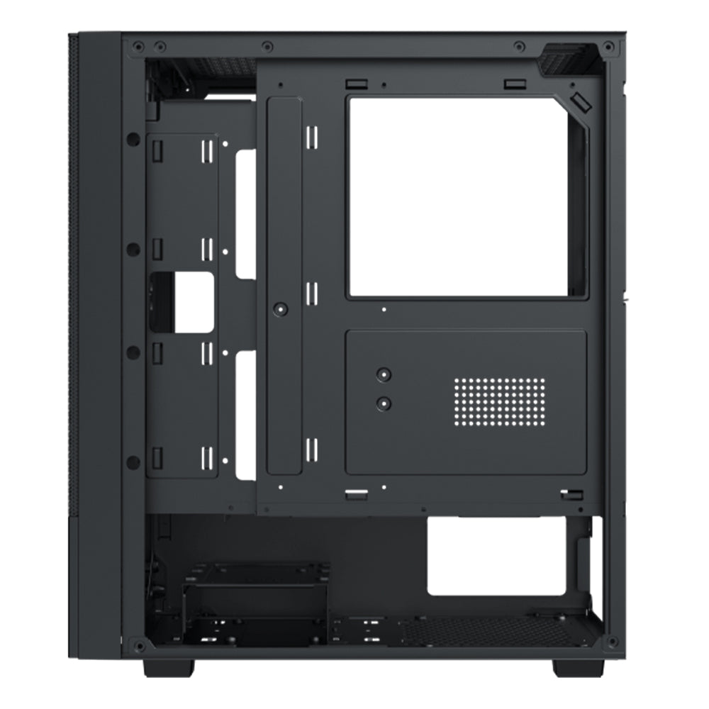 كيس ميد تاور زيجماتيك ARGB جيمنج Hero II Air + باور سبلاي 80 بلس أبيض 600 وات X-Power