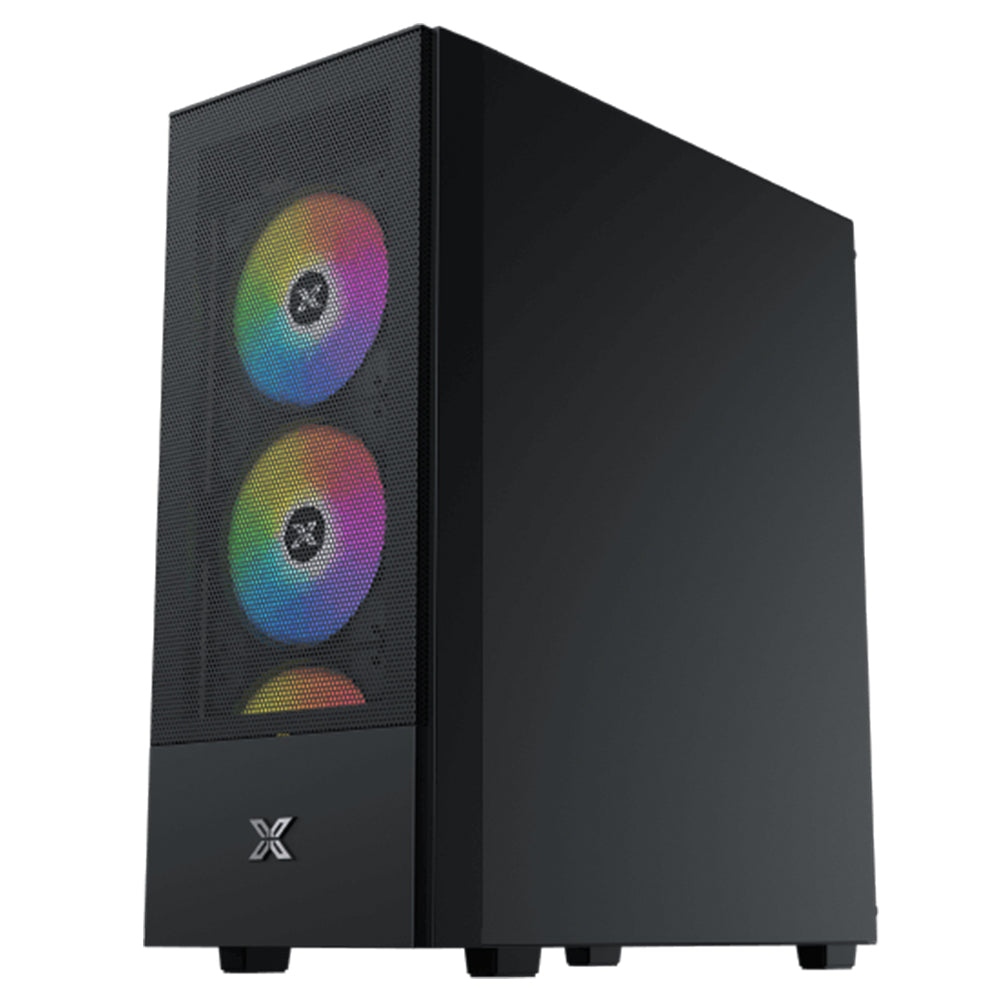 كيس ميد تاور زيجماتيك ARGB جيمنج Hero II Air + باور سبلاي 80 بلس أبيض 600 وات X-Power