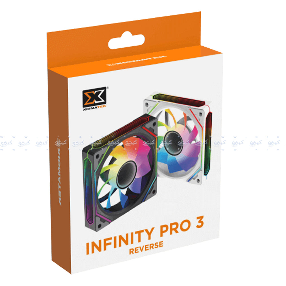 Xigmatek Infinity Pro 3 Reverse ARGB Case Fan