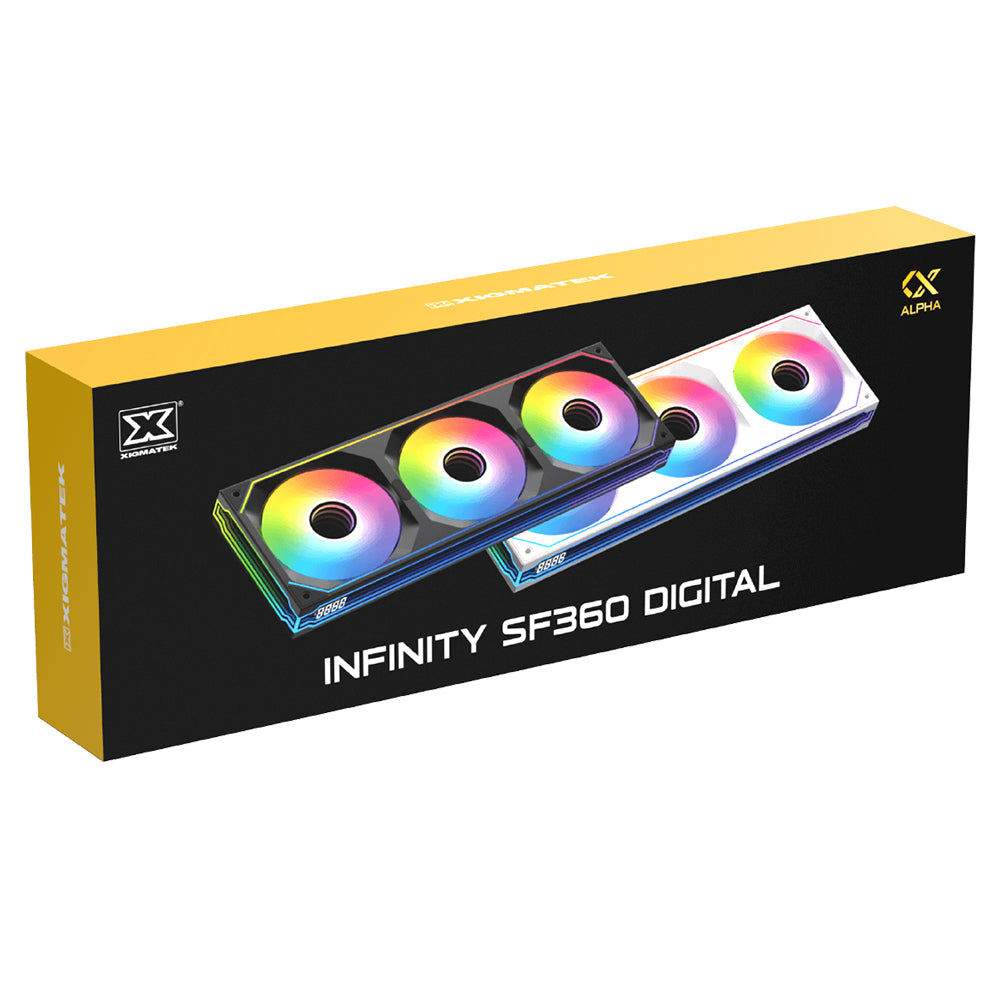 Xigmatek Infinity SF360 Digital ARGB Triple Case Fan