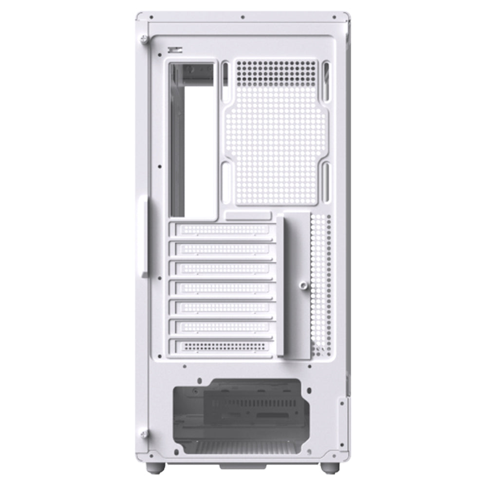 Xigmatek Moon DGT Arctic LCD ARGB Gaming Mid Tower Case