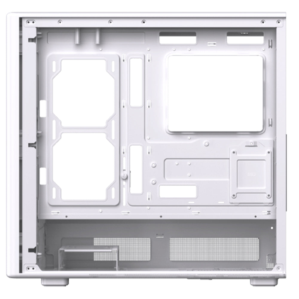 Xigmatek Moon DGT Arctic LCD ARGB Gaming Mid Tower Case
