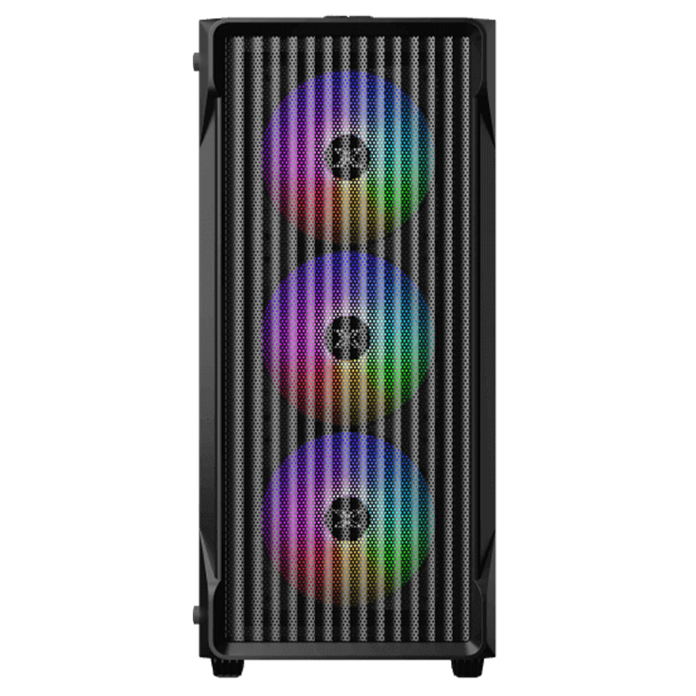 كيس ميد تاور زيجماتيك RGB جيمنج Sky II Wave + باور سبلاي 450 وات Litepower II