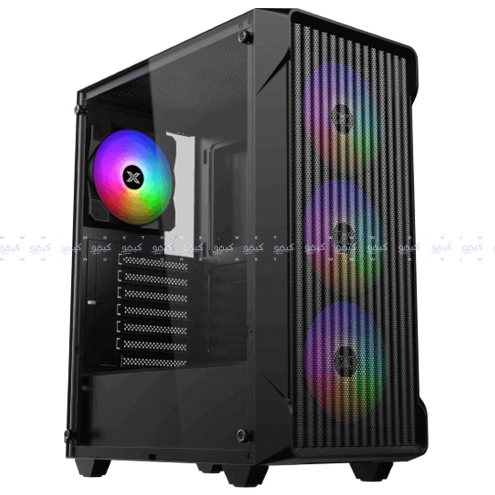 Xigmatek Sky II Wave RGB Gaming Mid Tower Case + Litepower II i550 80 Plus Bronze Power
