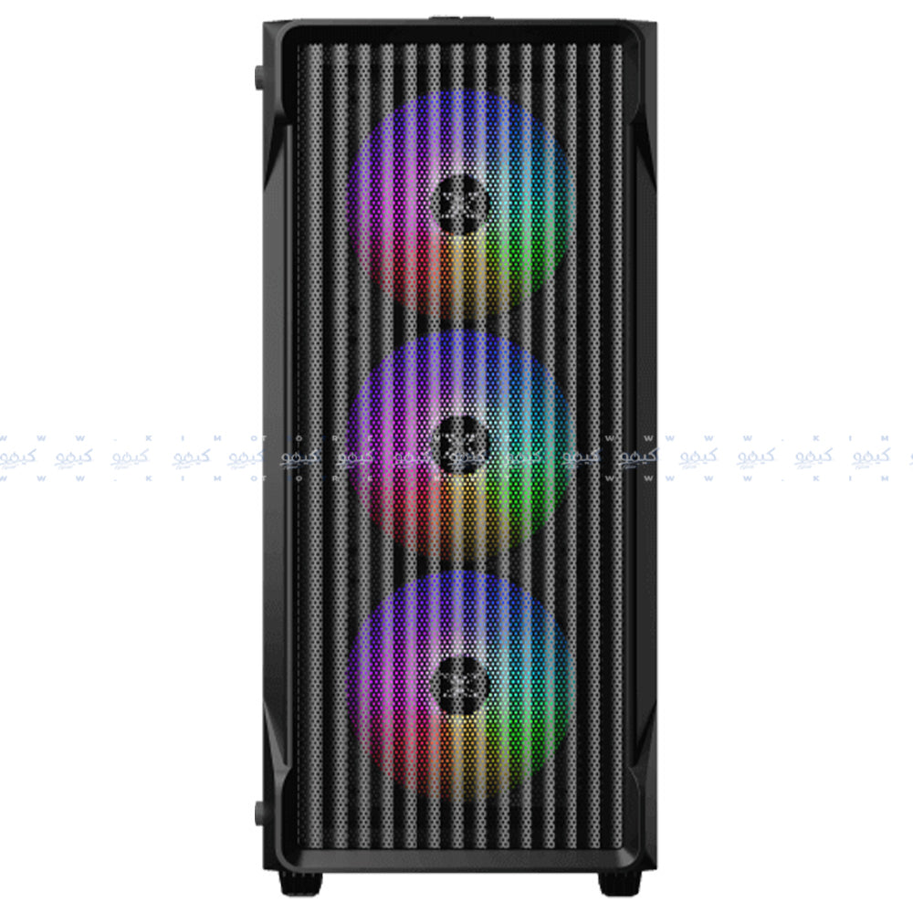 كيس ميد تاور زيجماتيك RGB جيمنج Sky II Wave + باور سبلاي 80 بلس برونزي 550 وات Litepower II i550
