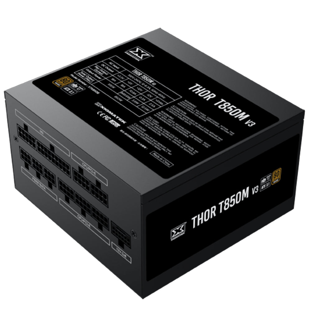 Xigmatek Thor T850M V3 Full Modular 850W 80 PLUS Bronze Certified Power Supply