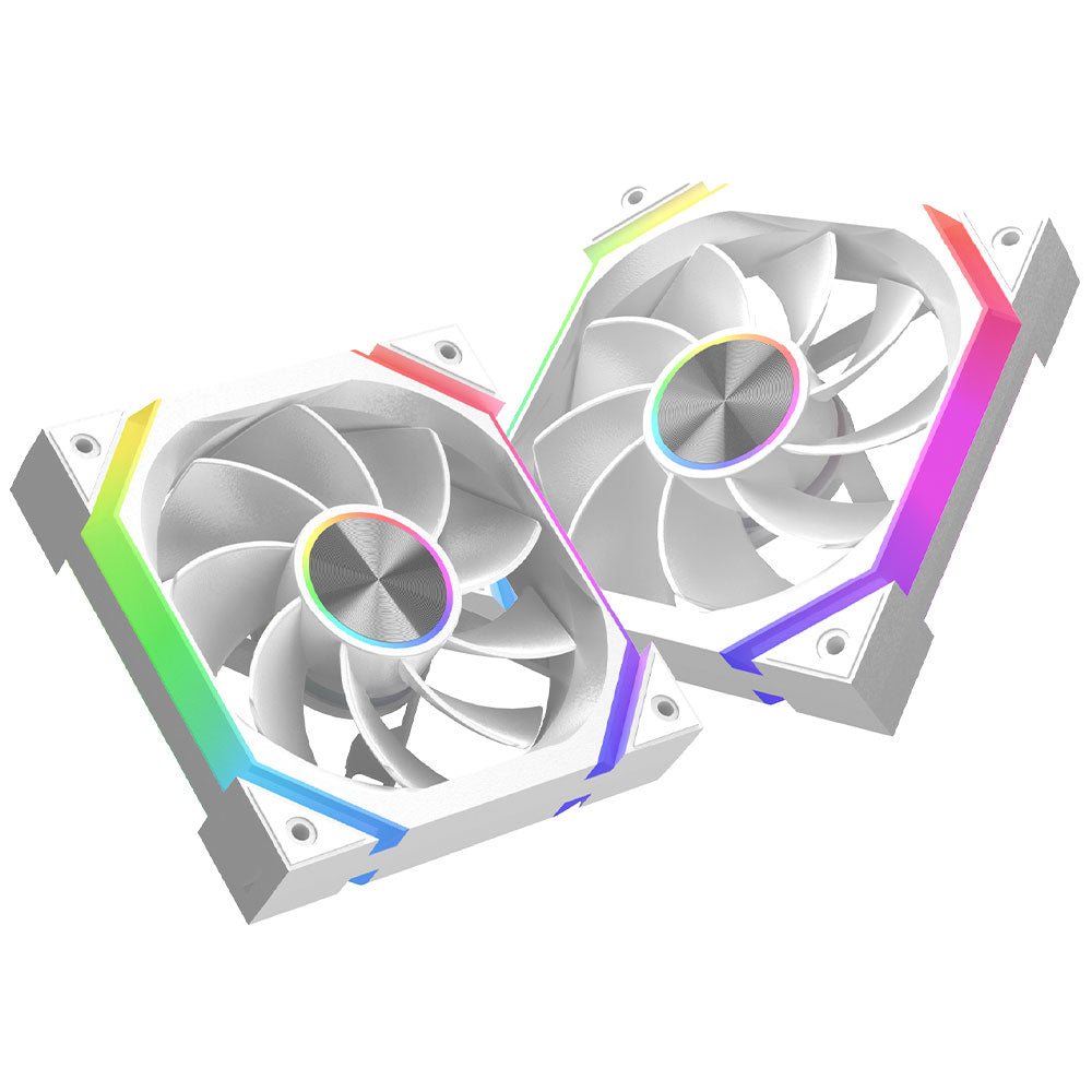 Xigmatek Infinity H27A Arctic Reverse ARGB Triple Case Fan Kit