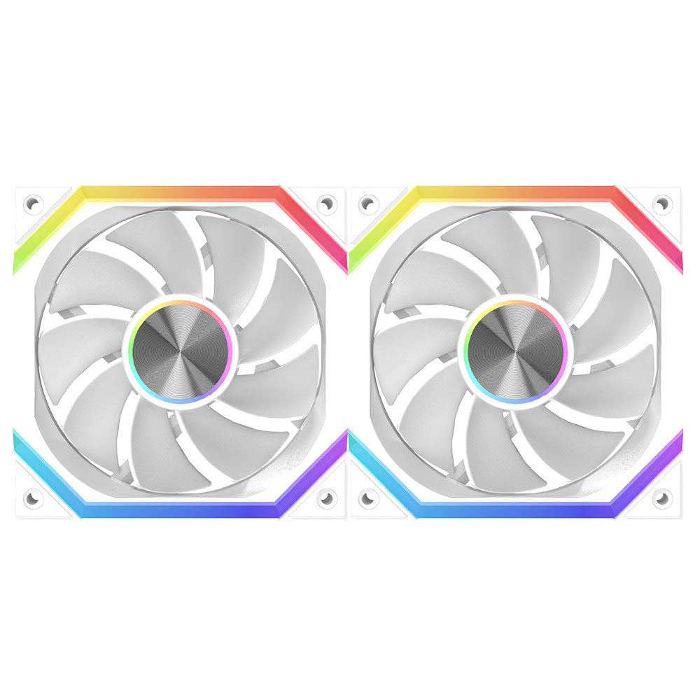 Xigmatek Infinity H27A Arctic Reverse ARGB Triple Case Fan Kit