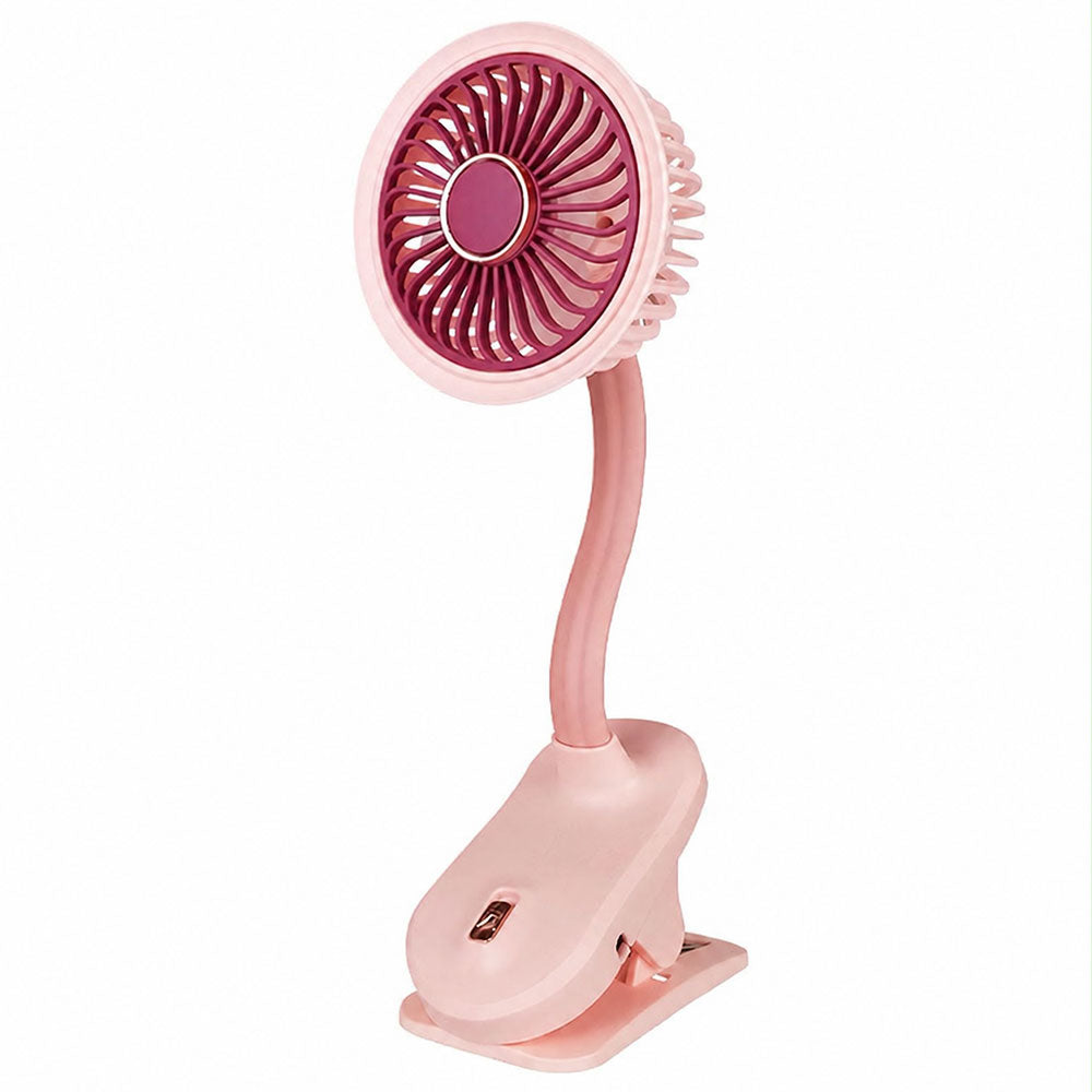 ZB087B Rechargeable Portable Mini Clip on Fan