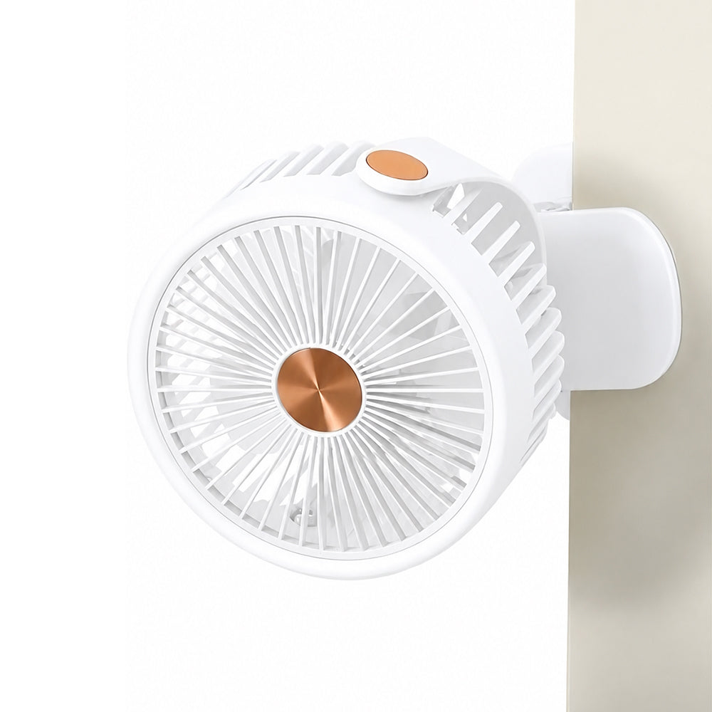 ZB125B Rechargeable Mini Clip on Fan
