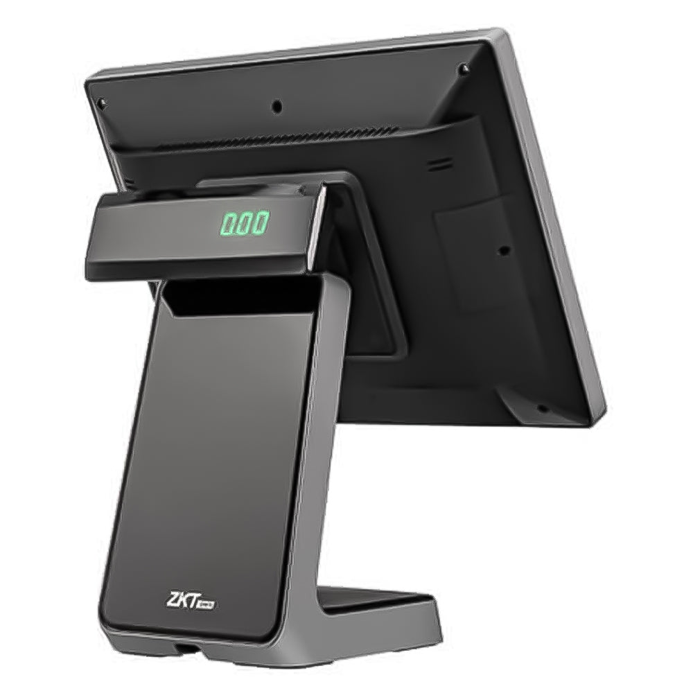 شاشة الكل في واحد زد كيه تيكو 15 بوصة LED POS شاشة تاتش ZKBio710