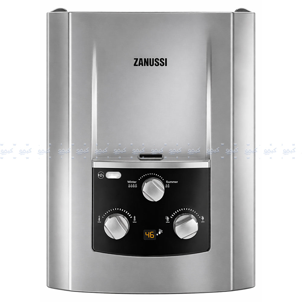 Zanussi Gas Water Heater ZYG06313SL 6L (Adapter) - Silver