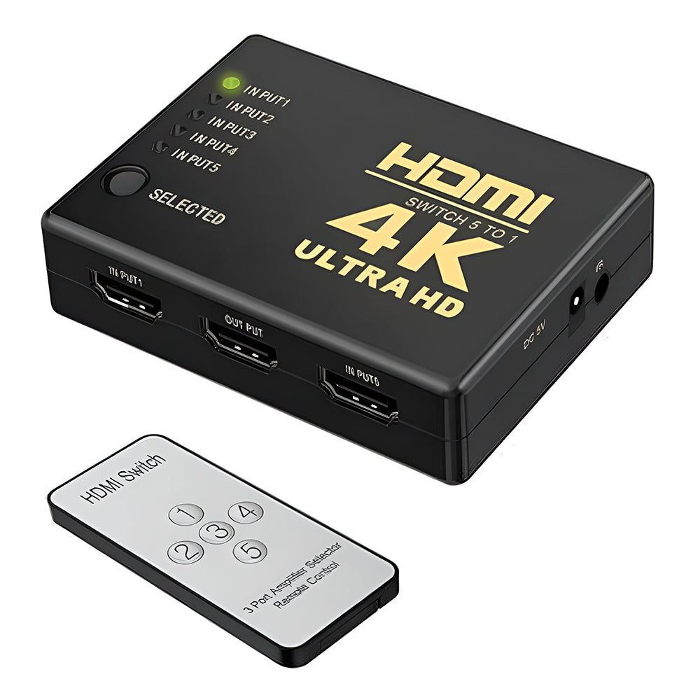 Zero HDMI Switch 5 Ports