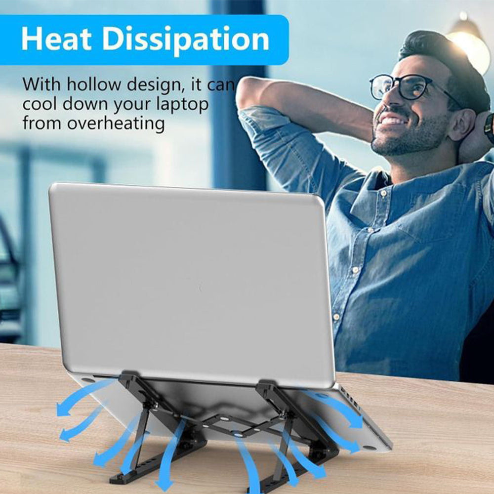 Zero Metal Laptop Stand - Black