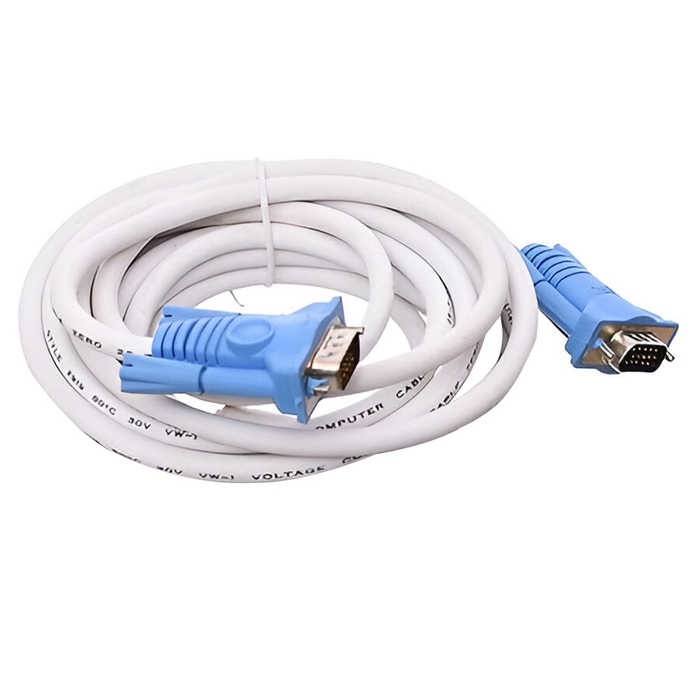 كابل شاشة VGA زيرو 1.5 متر - أبيض