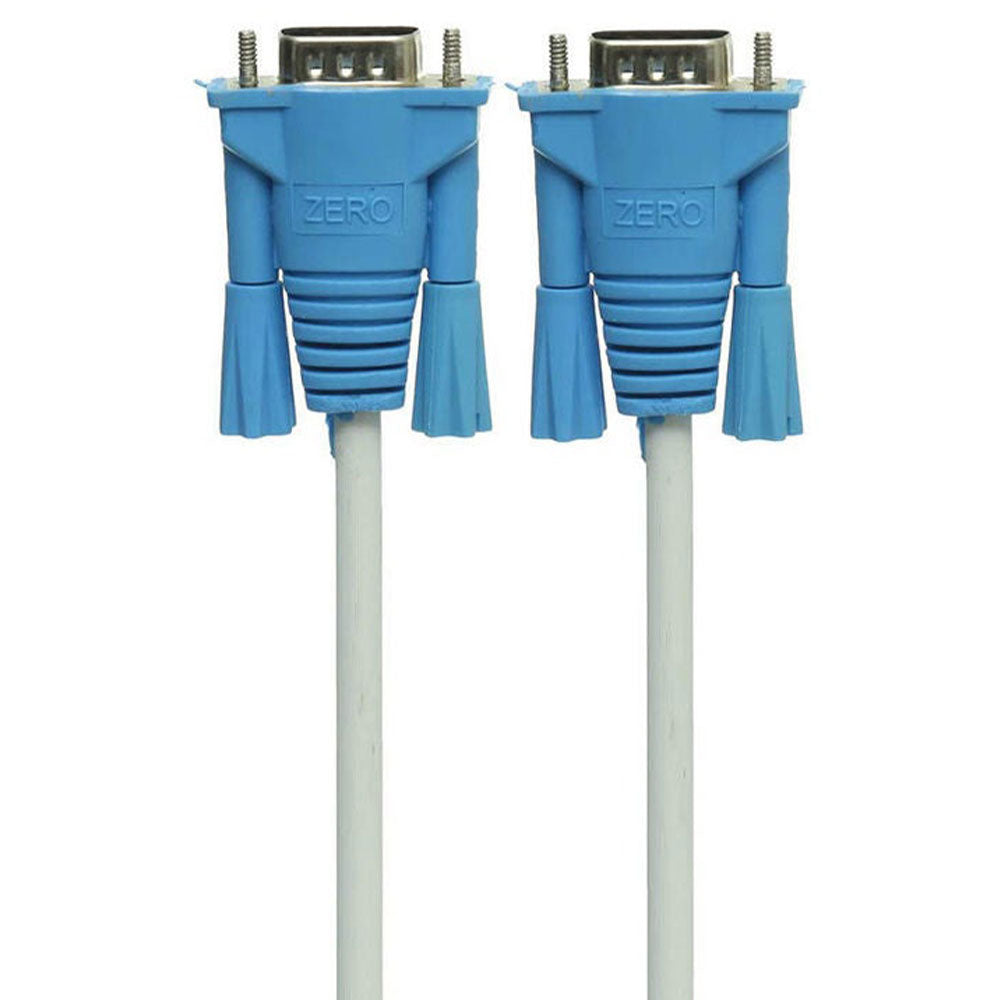 Zero VGA Monitor Cable 1.5m - White