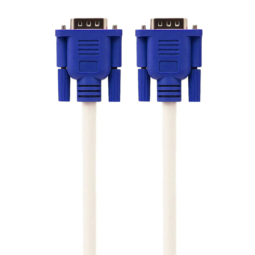 كابل شاشة VGA زيرو 10 متر - أبيض