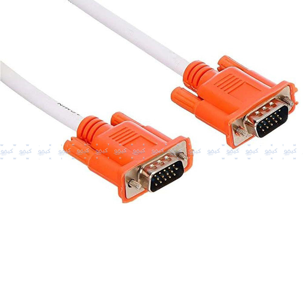 كابل شاشة VGA زيرو 30 متر - ابيض