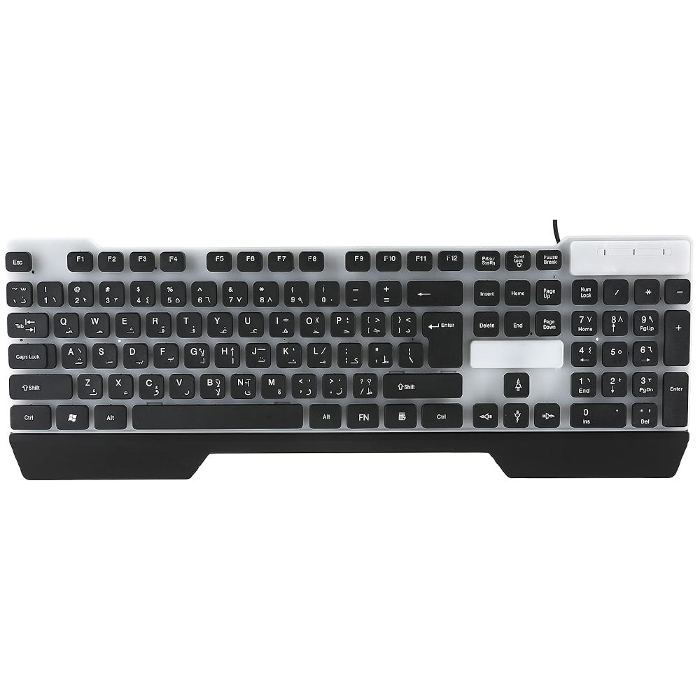 Zero ZR-2030 Wired Rainbow Gaming Keyboard