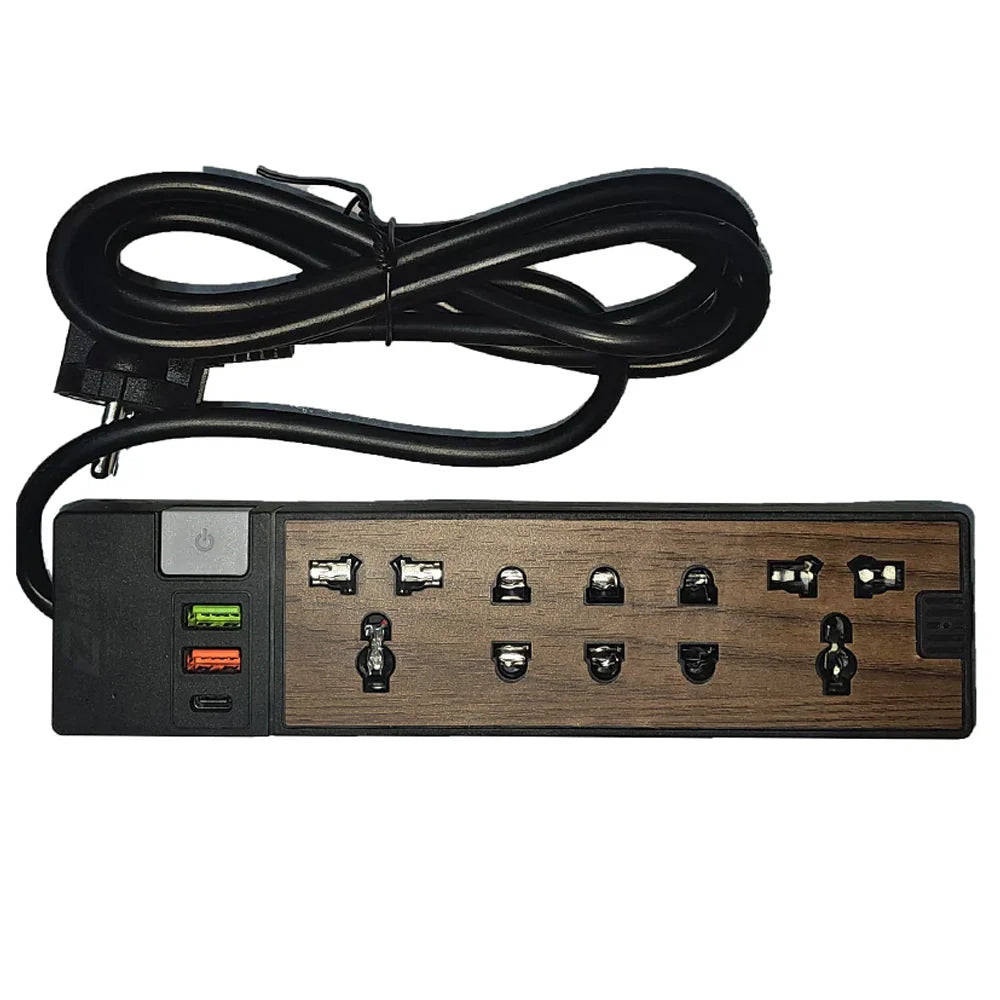 Zero ZR-22 5Ports + 2USB + Type-C Power Strip 1.5m