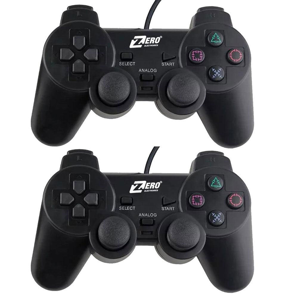Zero ZR-4001 Double Wired Gamepad With Analog