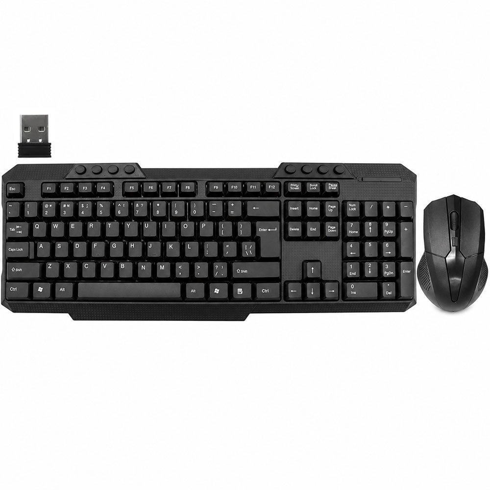 Zero ZR-5608 Wireless Keyboard + Mouse Combo English & Arabic