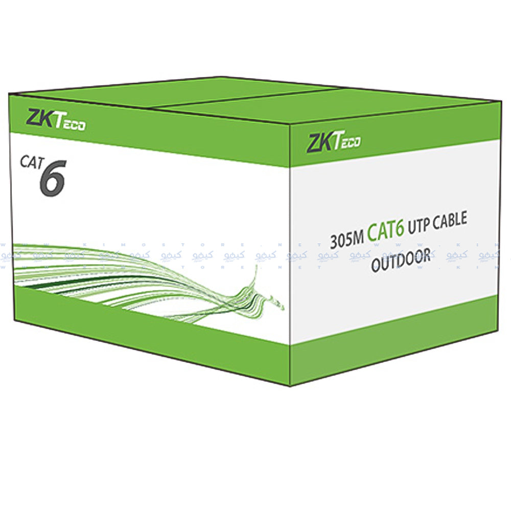 Zkteco XL600-CPR-B 23AWG Network Cable 305m Cat6 UTP - Black