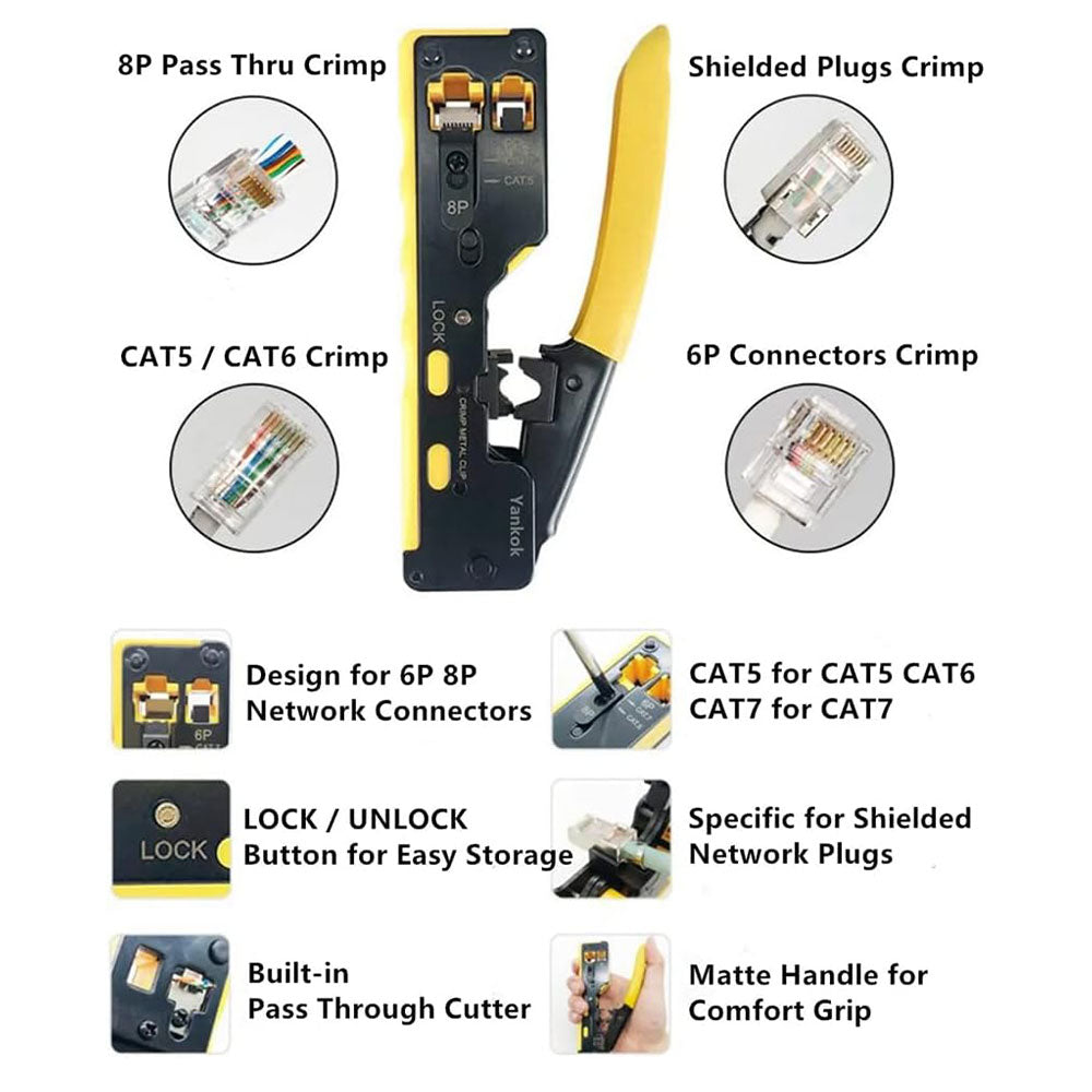 أداة قص وثني زد لينك CAT7