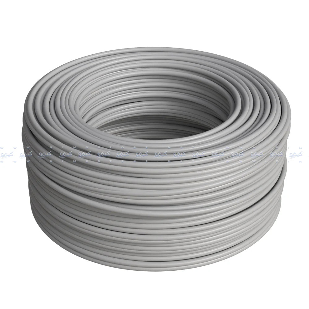 كابل نت وورك زد لينك 100 متر Cat6 UTP - رمادي