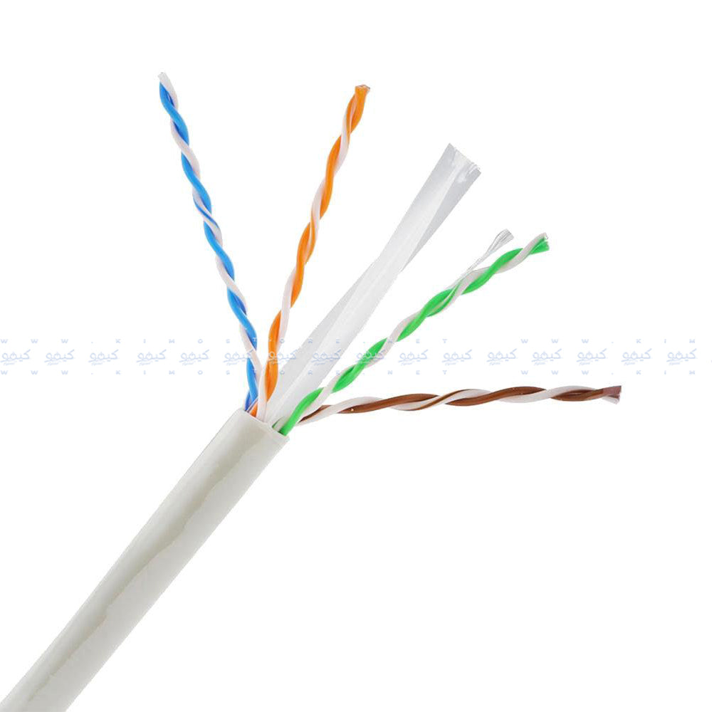 كابل نت وورك زد لينك 20 متر Cat6 UTP - أبيض