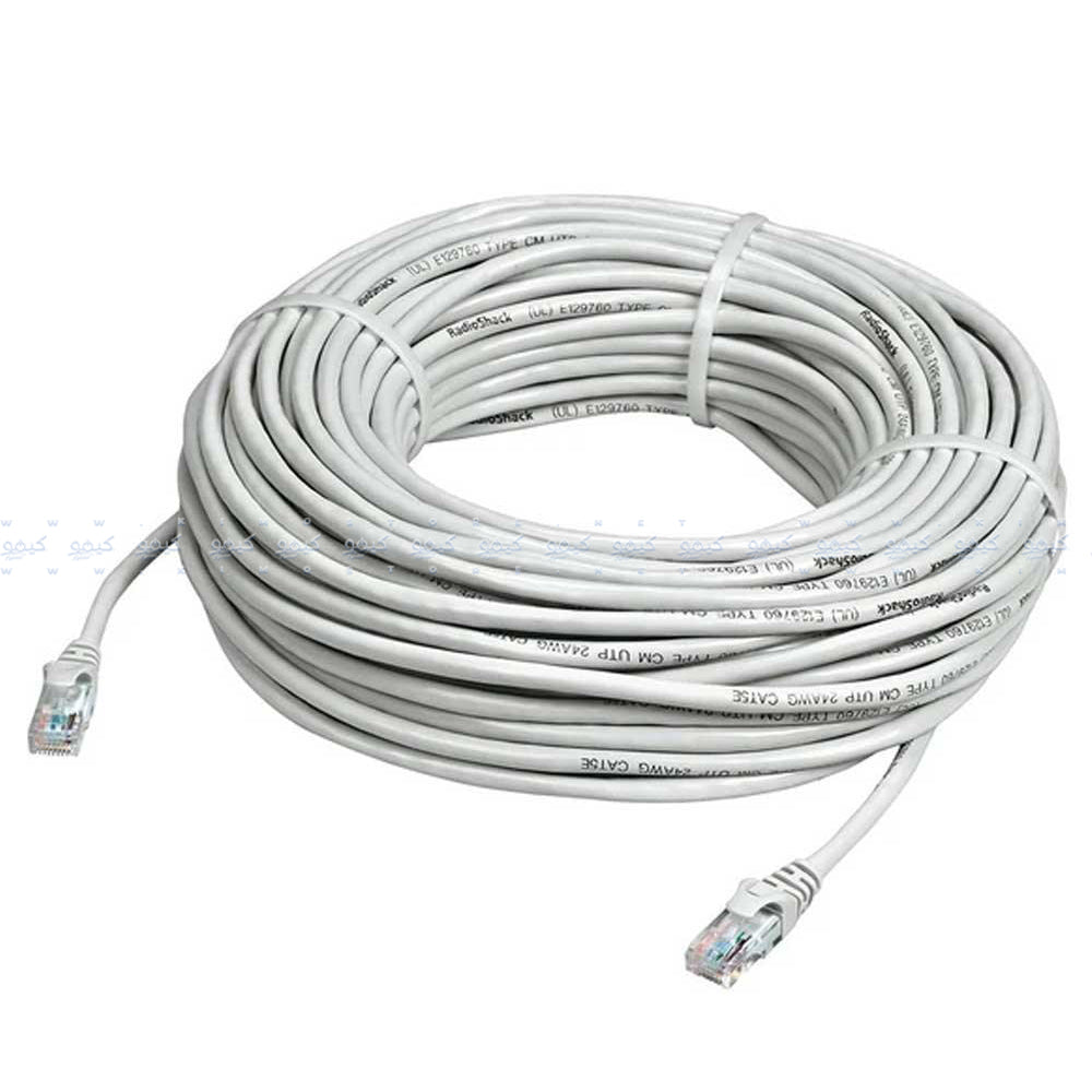 كابل نت وورك زد لينك 20 متر Cat6 UTP - أبيض