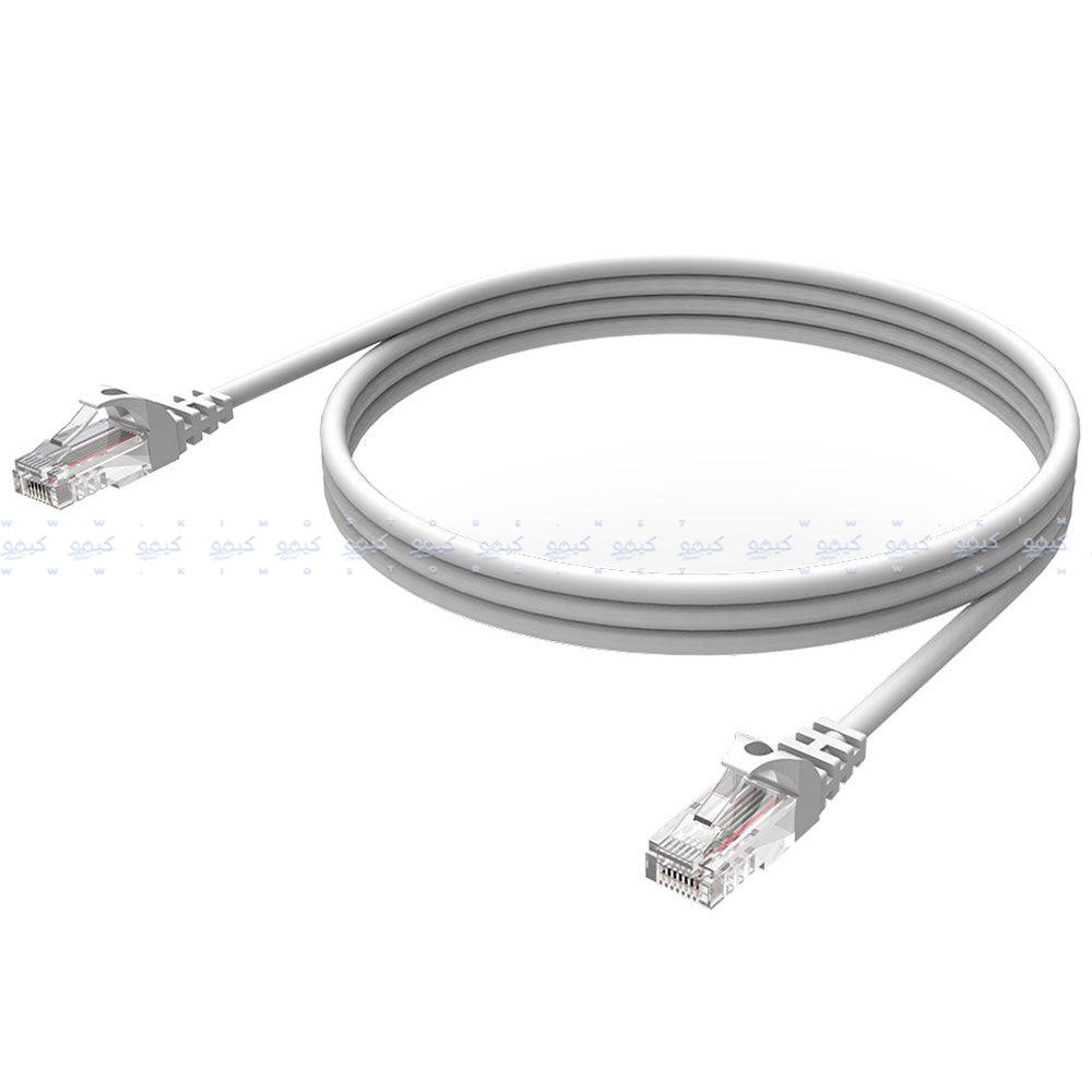 كابل نت وورك زد لينك 3 متر CAT6 UTP - أبيض