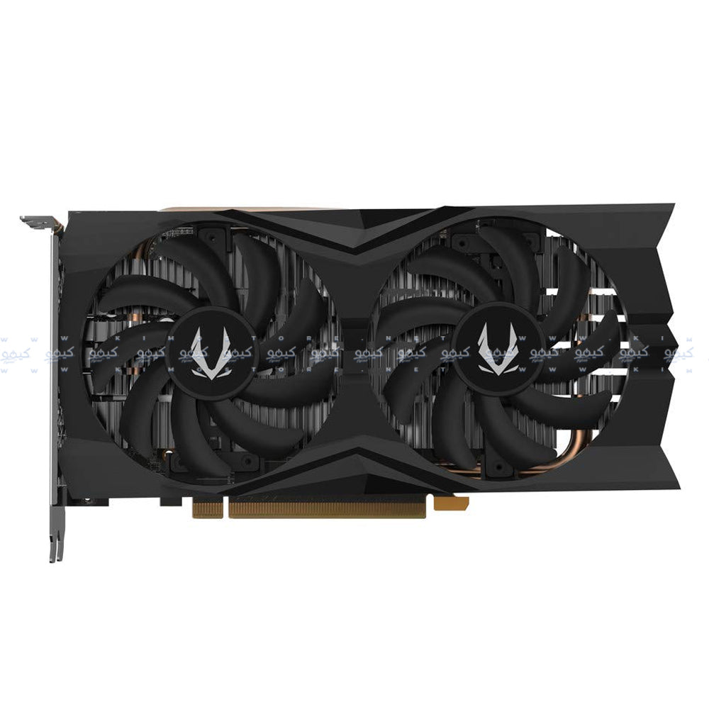 كارت شاشة زوتاك جيمينج جيفورس 6 جيجابايت GTX 1660 Twin Fan GDDR5 (استعمال) بالبوكس