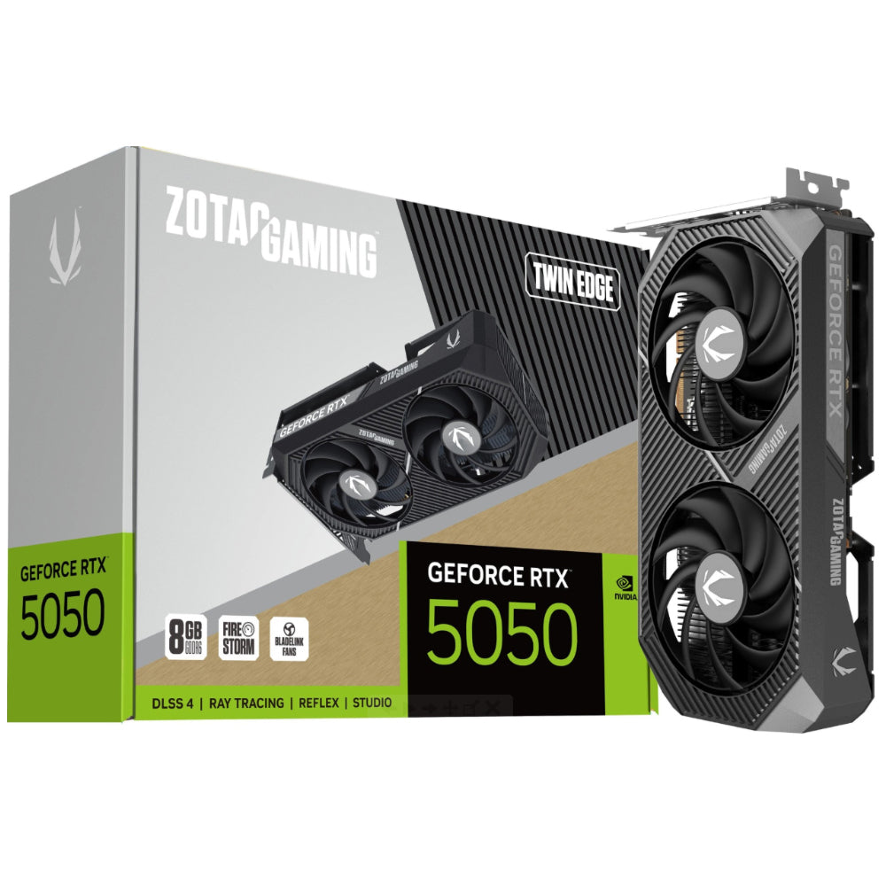 Zotac Gaming GeForce RTX 5050 Twin Edge 8GB GDDR6 Graphics Card