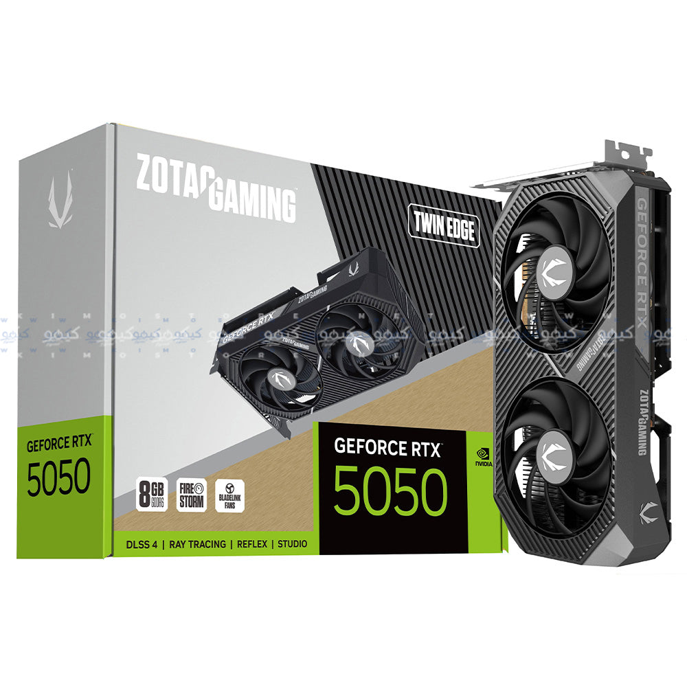 كارت شاشة زوتاك Gaming GeForce RTX 5050 Twin Edge 8GB GDDR6