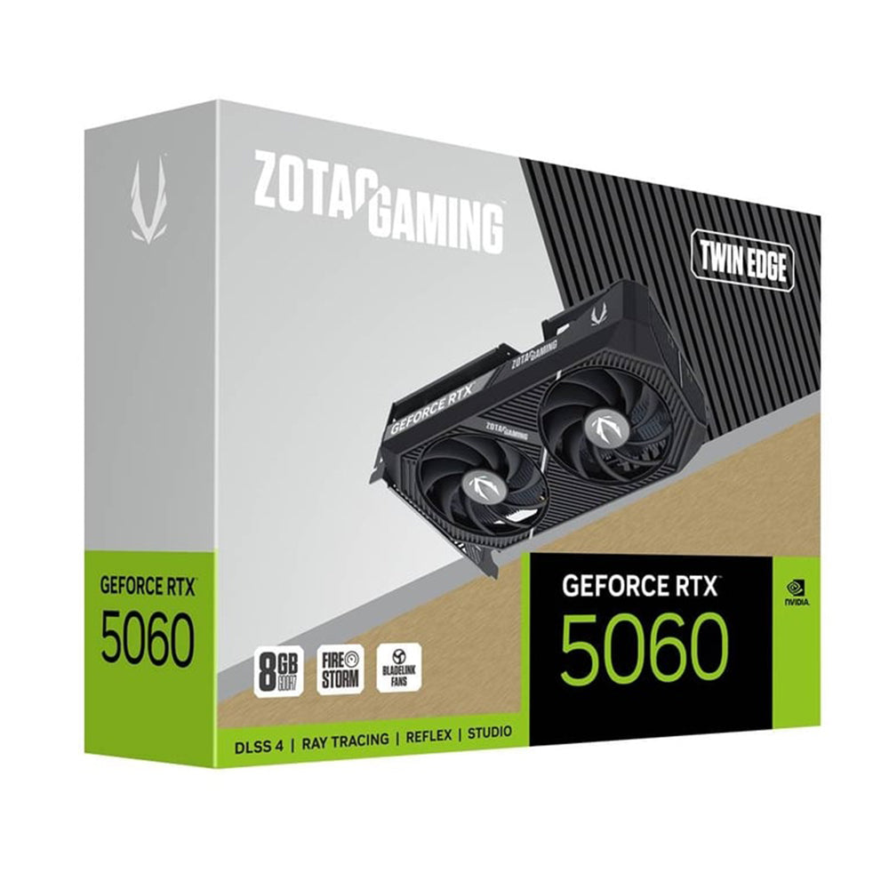 Zotac Gaming GeForce RTX 5060 Twin Edge 8GB GDDR7 Graphics Card