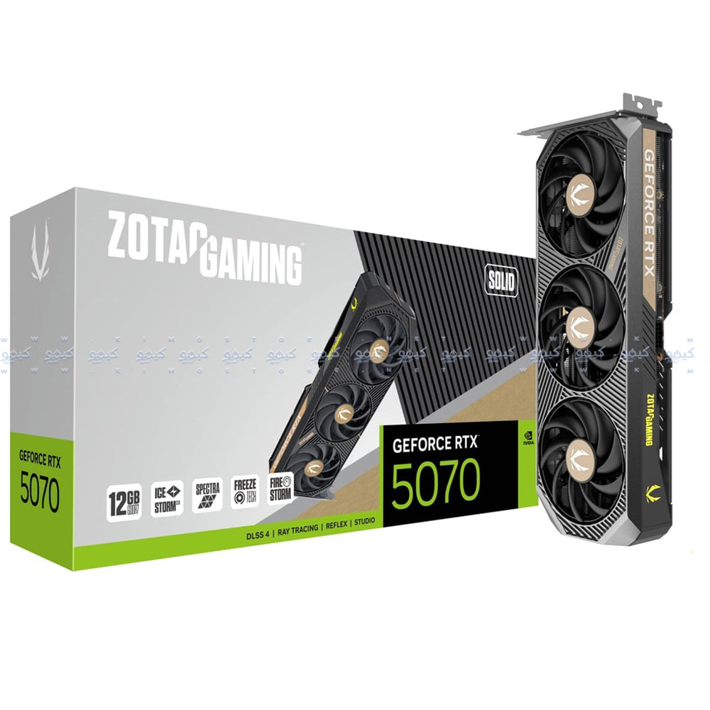 Zotac Gaming GeForce RTX 5070 SOLID 12GB GDDR7 Graphics Card