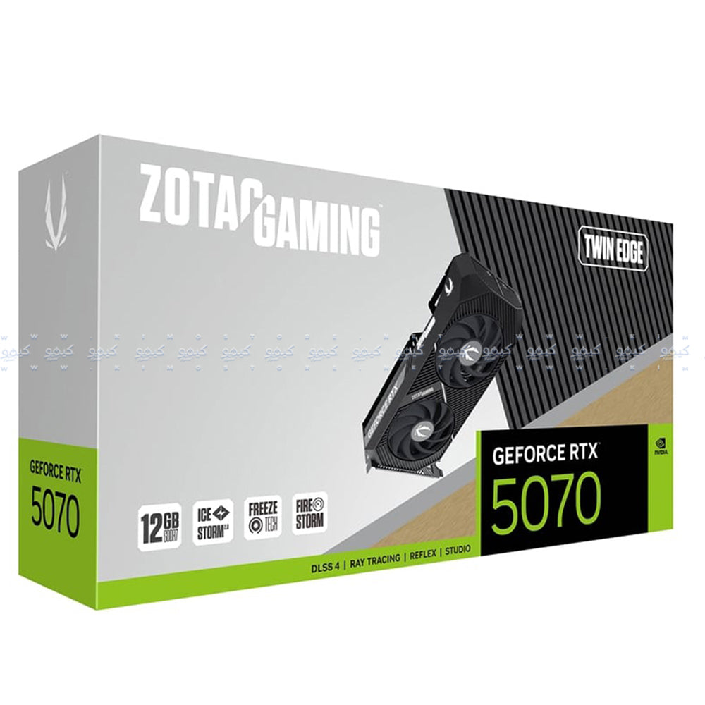 كارت شاشة زوتاك Gaming GeForce RTX 5070 Twin Edge 12GB GDDR7