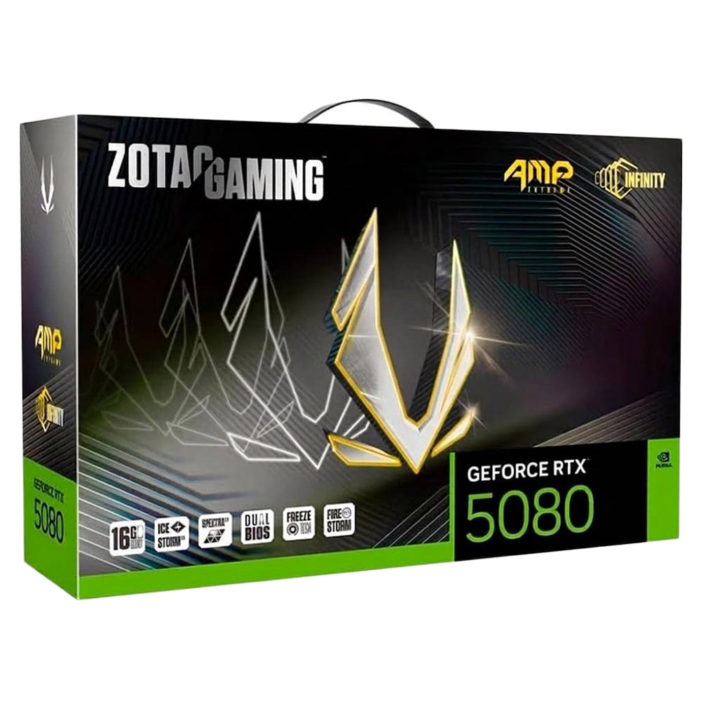 كارت شاشة زوتاك Gaming GeForce RTX 5080 AMP Extreme Infinity 16GB GDDR7