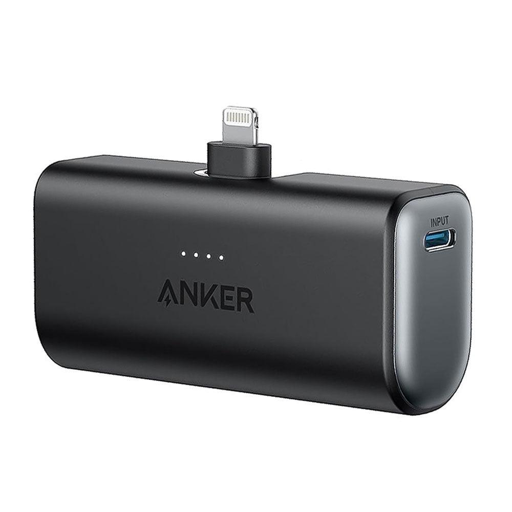 Anker 621 A1645H11 Nano Power Bank Type-C + Lightning Connector 12W 5000mAh - Black